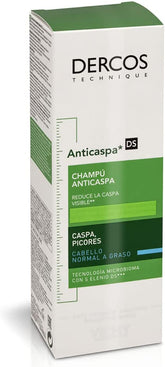 VICHY Dercos ANTI-DANDRUFF SHAMPOO FOR OILY Hair (Green) (200 Ml)